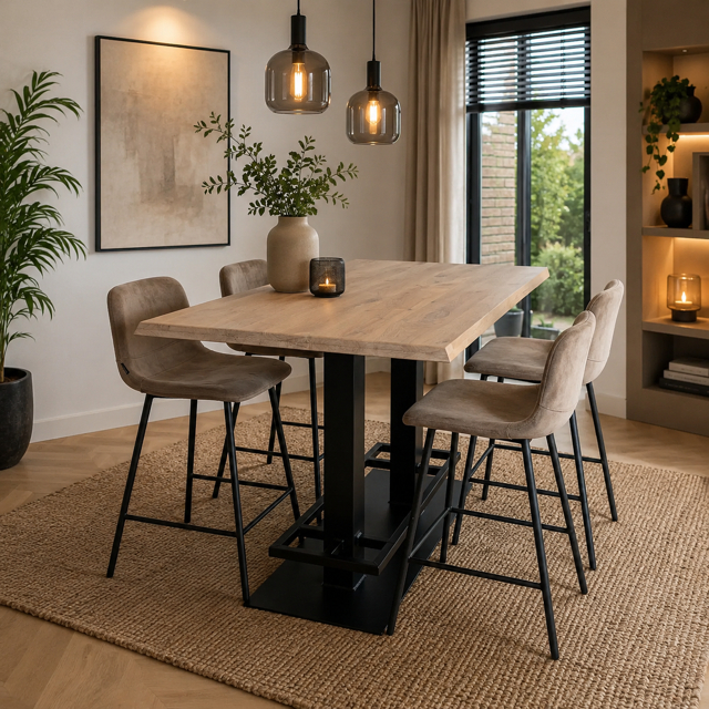 Bartafels op maat configureren bij Tafelplein